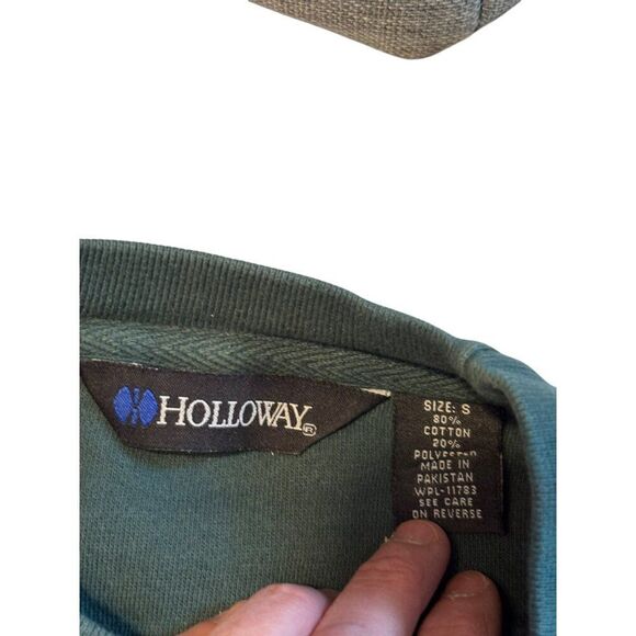 Holloway Gators Athletics Sweatshirt S Cotton/Polyester Green & Orange - Picture 4 of 8